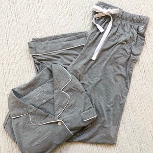 Cozy Earth | Bamboo PJ Set Oprah Fav | Gray | XS